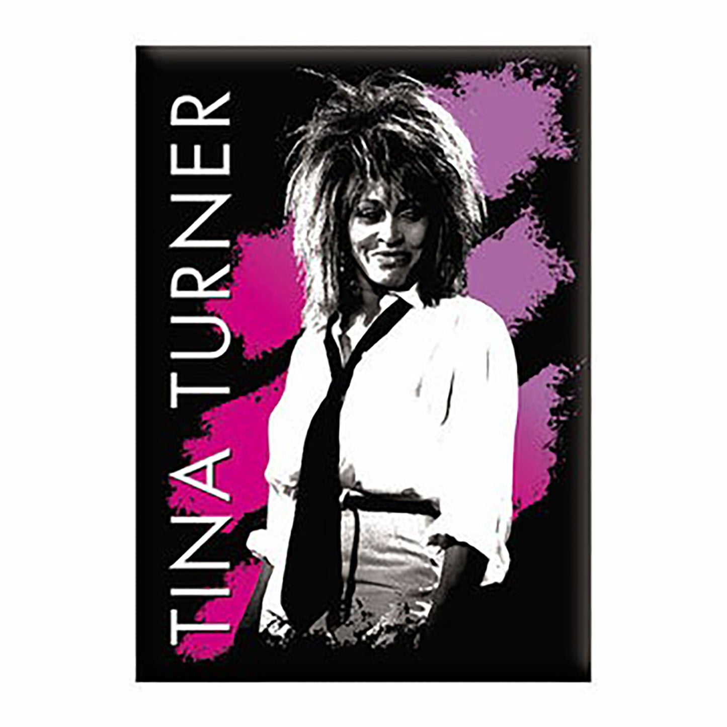 Tina Turner Paint Strokes Magnet Front