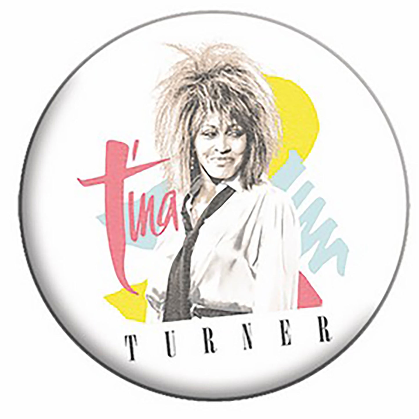 Tina Turner Tie Button Front