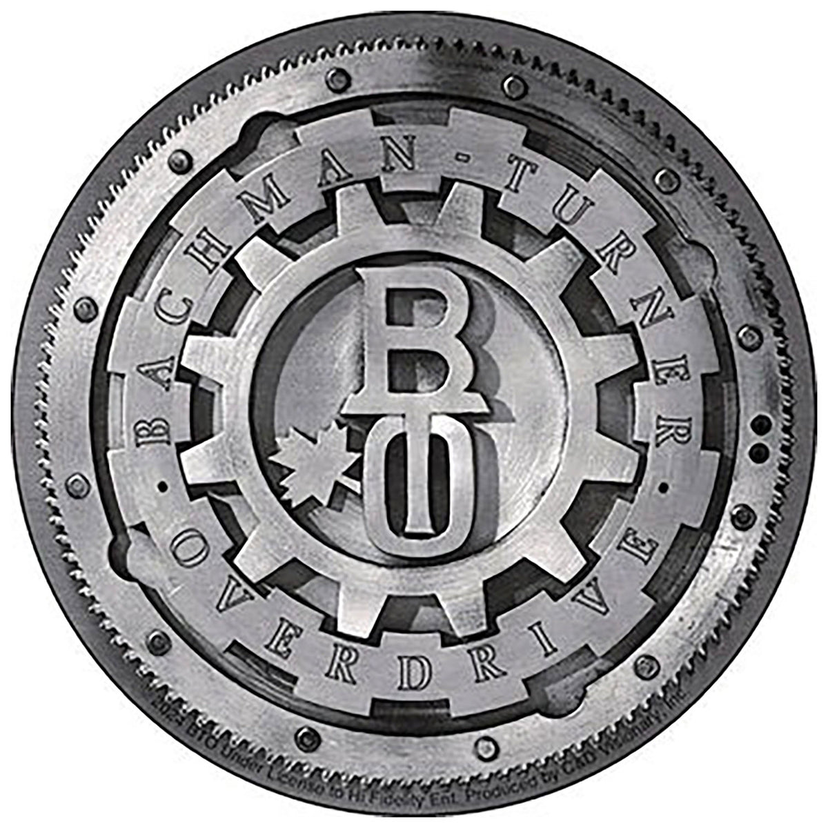 Bachman-Turner Overdrive BTO Logo Sticker Front