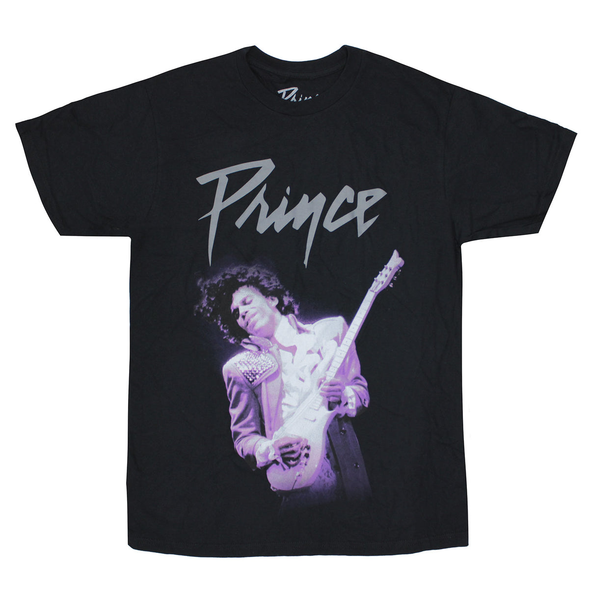 Prince Playing Live T-shirt Front