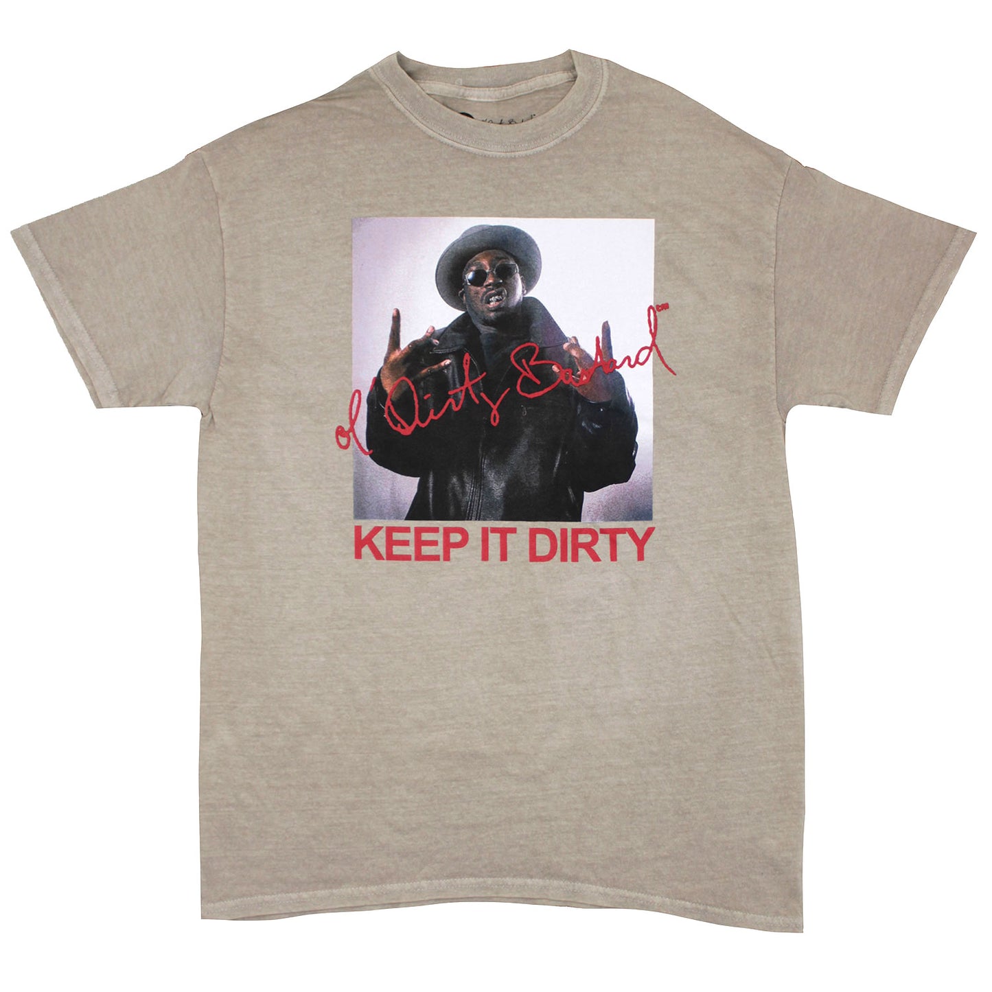Ol' Dirty Bastard Keep It Dirty Oversized Tee T-shirt Front