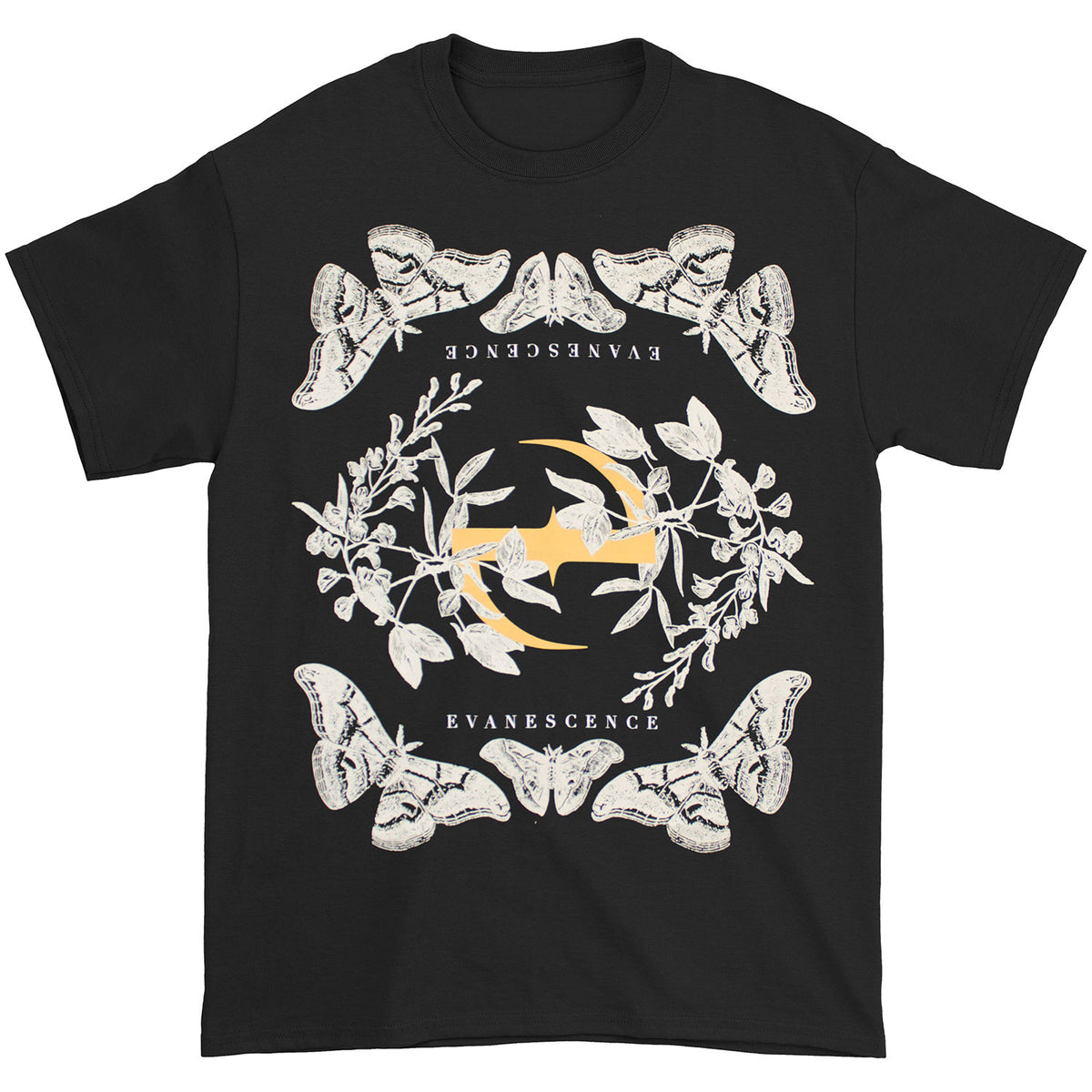 Evanescence Butterfly Logo T-shirt Front