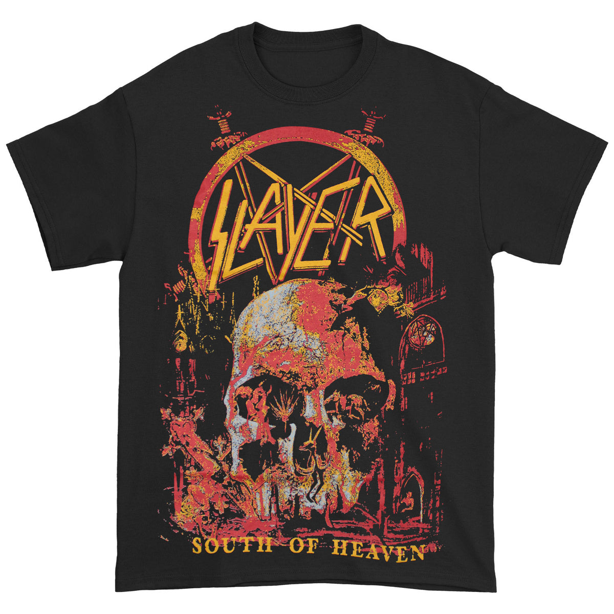 Slayer South of Heaven T-shirt Front