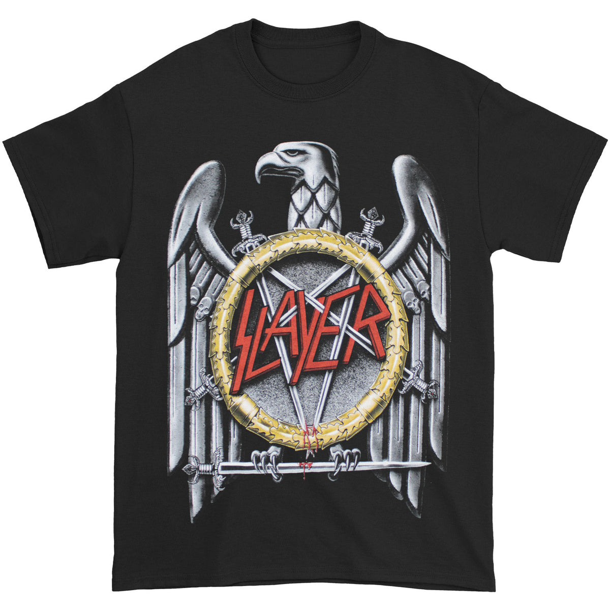 Slayer Silver Eagle T-shirt Front