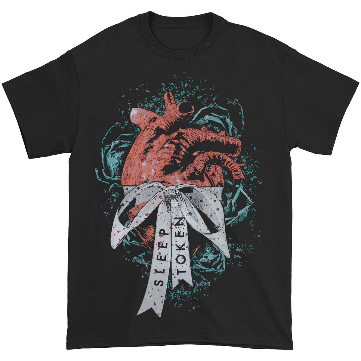 Sleep Token Love You Want Heart T-shirt Front