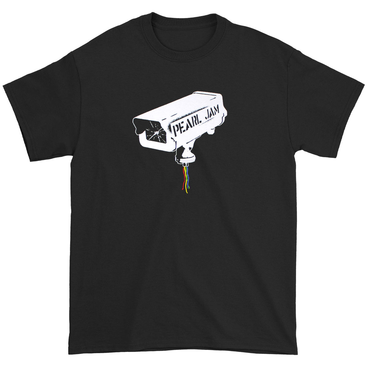 Pearl Jam Surveillance T-shirt Front