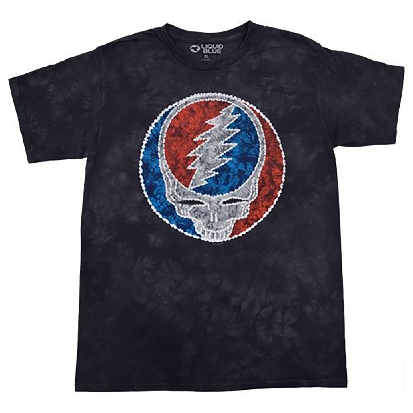 Grateful Dead Tie-Dye Stealie Tie Dye T-shirt Front