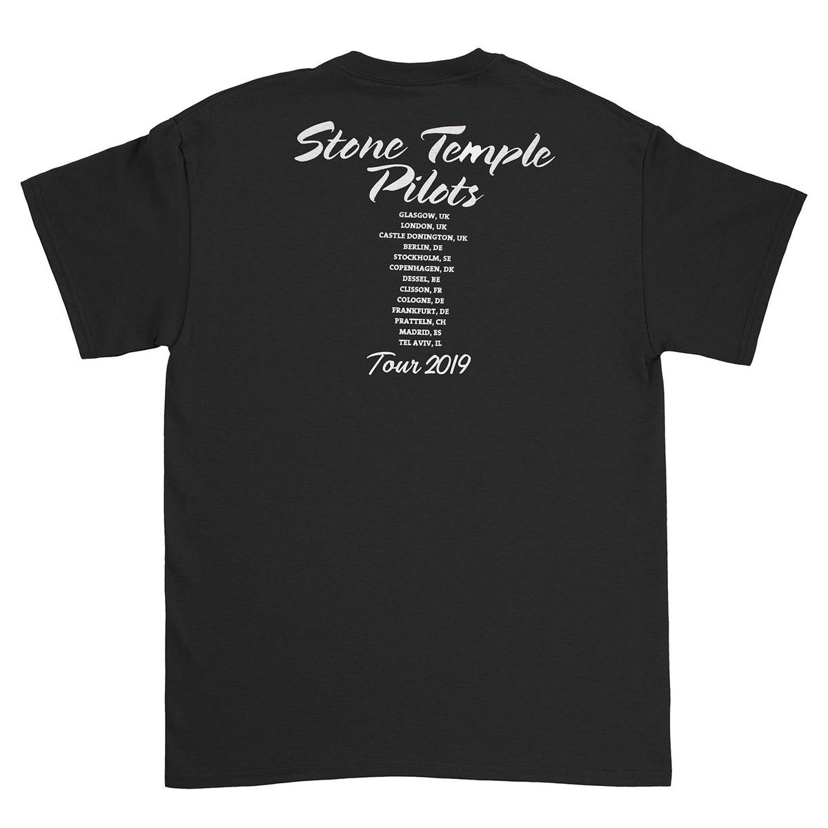 Stone Temple Pilots World Tour 2019 Slim Fit T-shirt Back