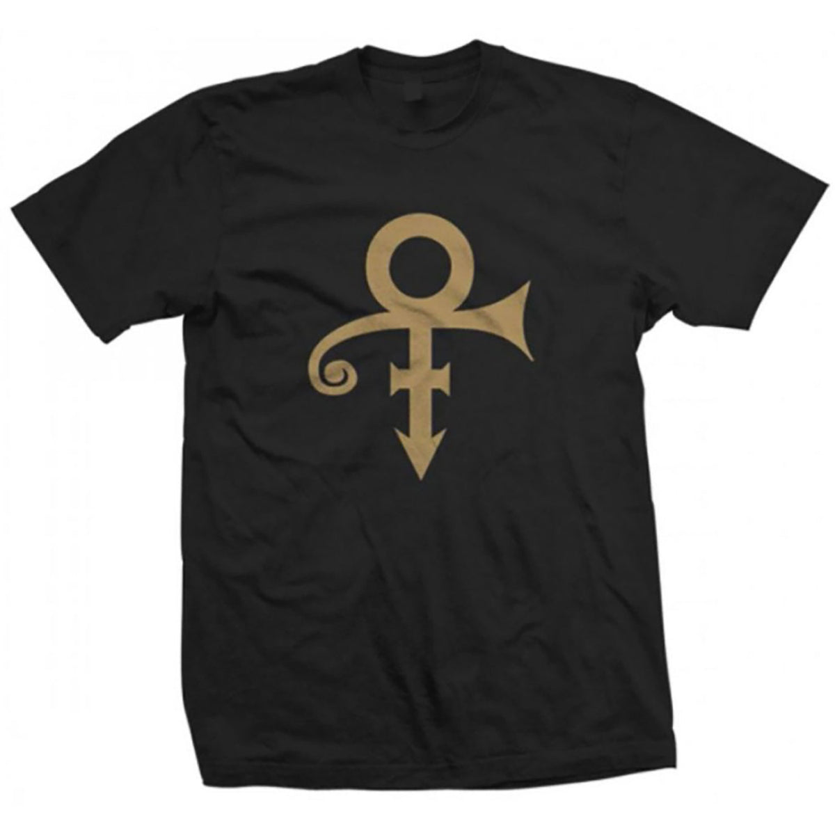 Prince Gold Love Symbol T-shirt Front