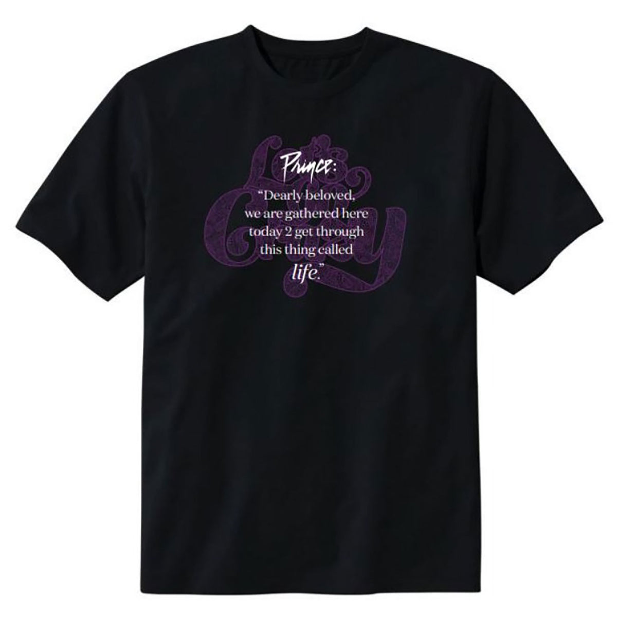 Prince Dearly Beloved Tee (Black) T-shirt Front