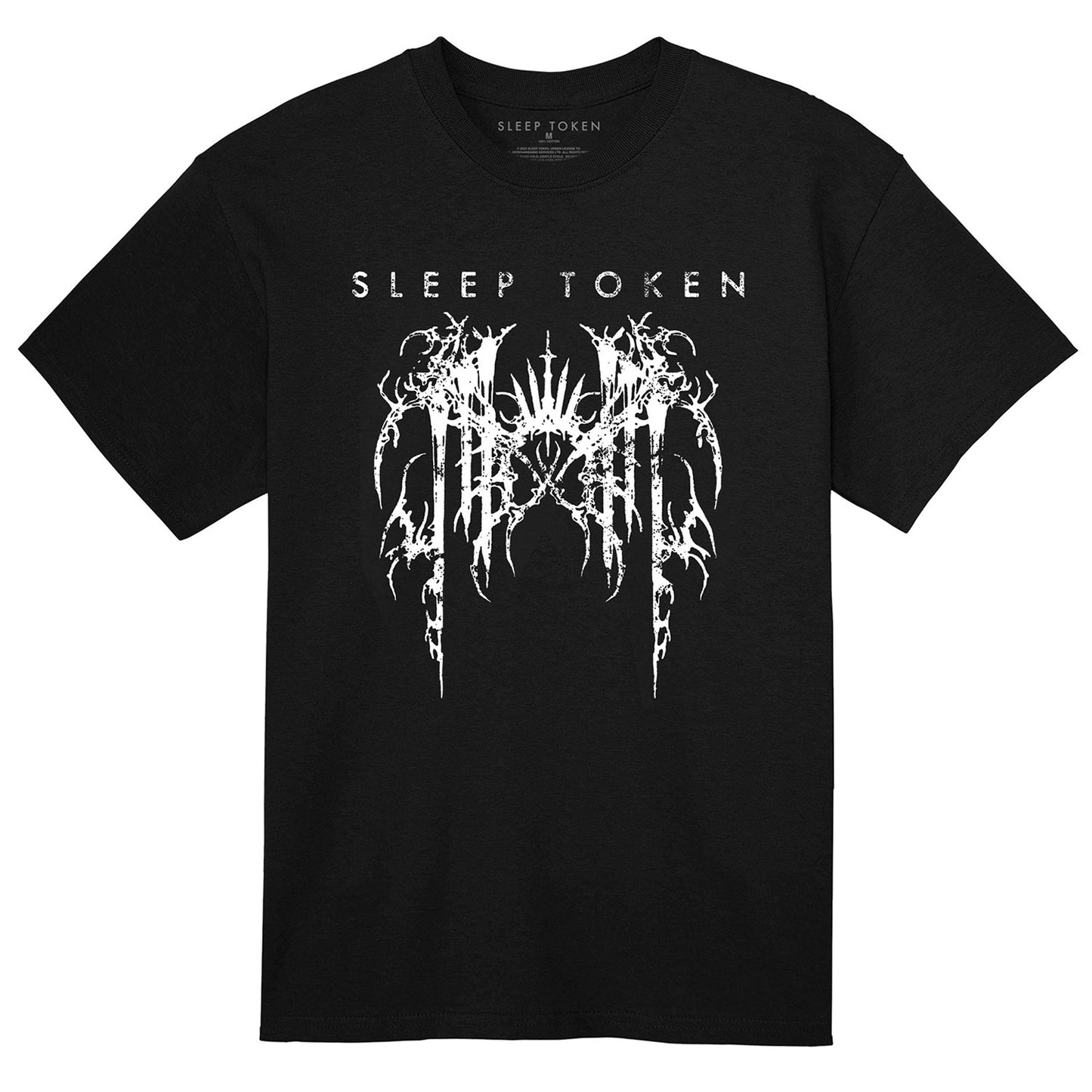 Sleep Token Grunge Logo Front Only (Rockabilia Exclusive) T-shirt Front