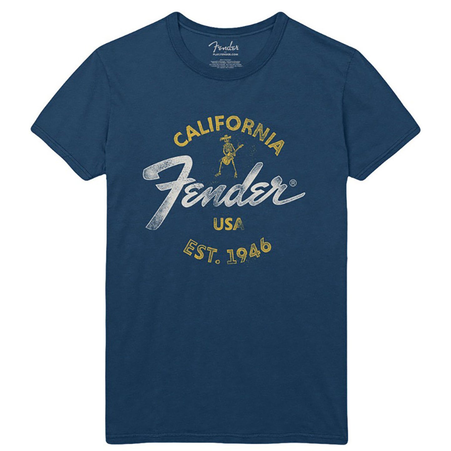 Fender Skeleton Strat T-shirt Front
