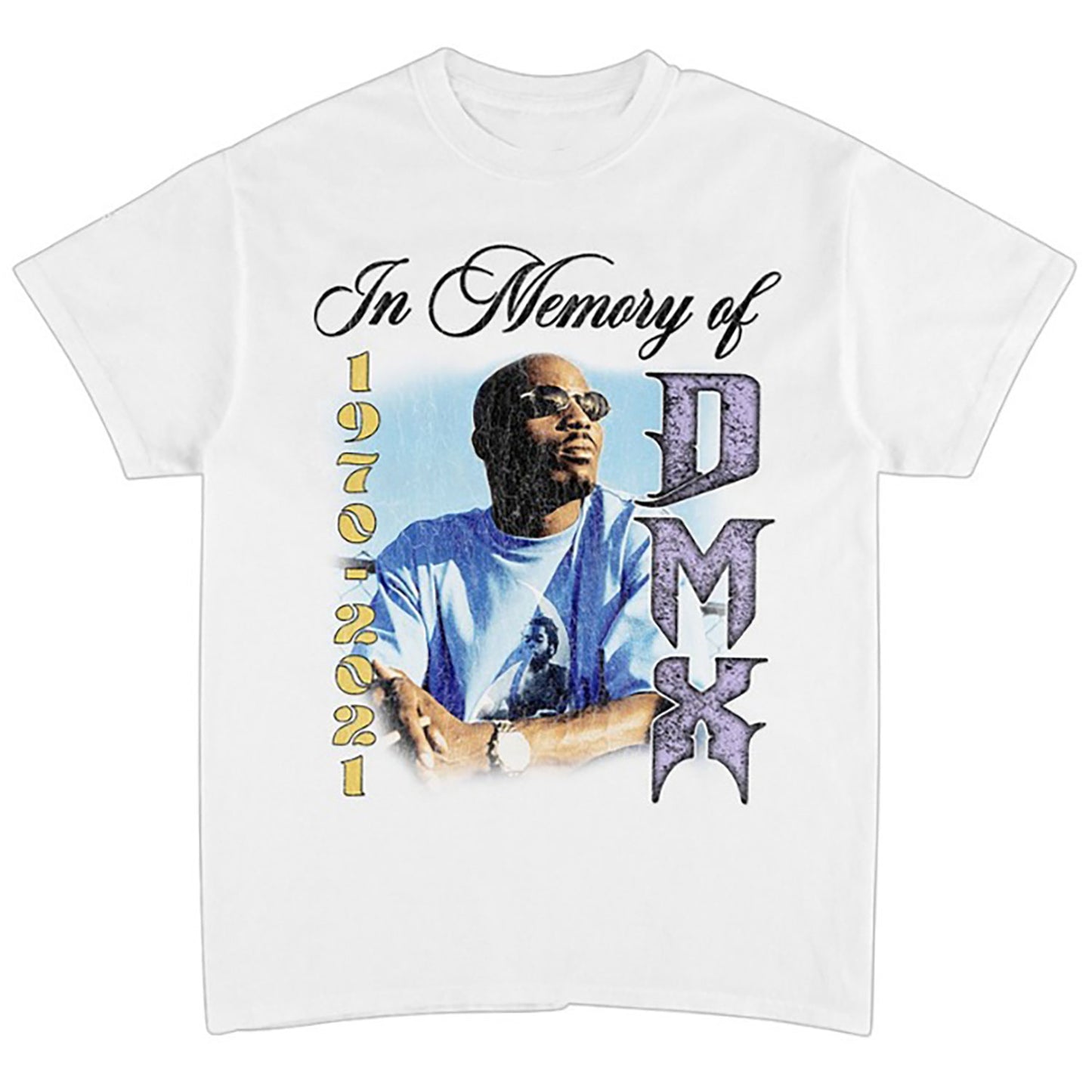 DMX In Memory Of T-shirt Front