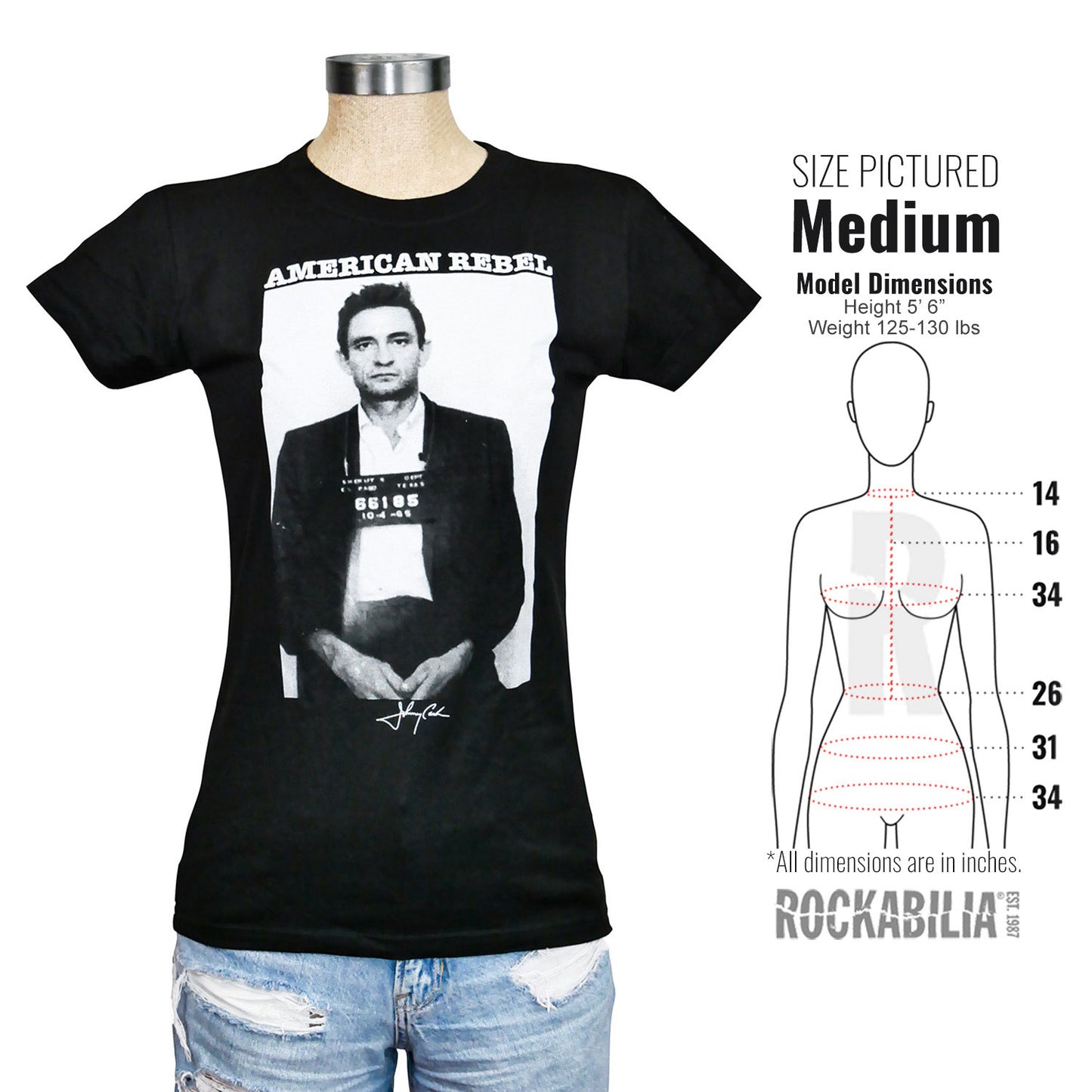 Johnny Cash American Rebel Junior Top Alt 3