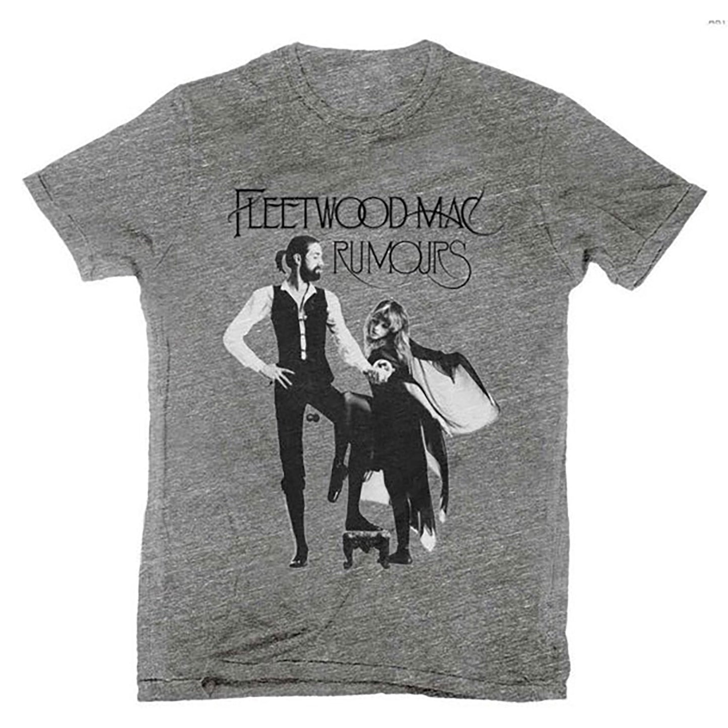 Fleetwood Mac Rumours Heather Grey T-shirt Front