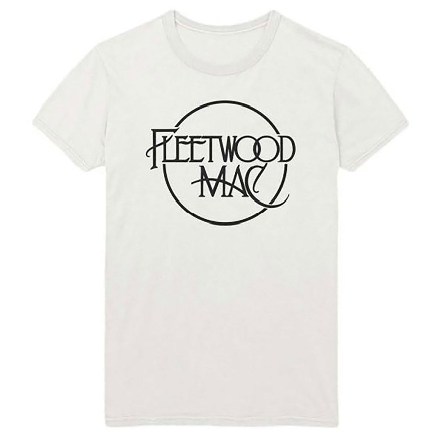 Fleetwood Mac Logo White T-shirt Front