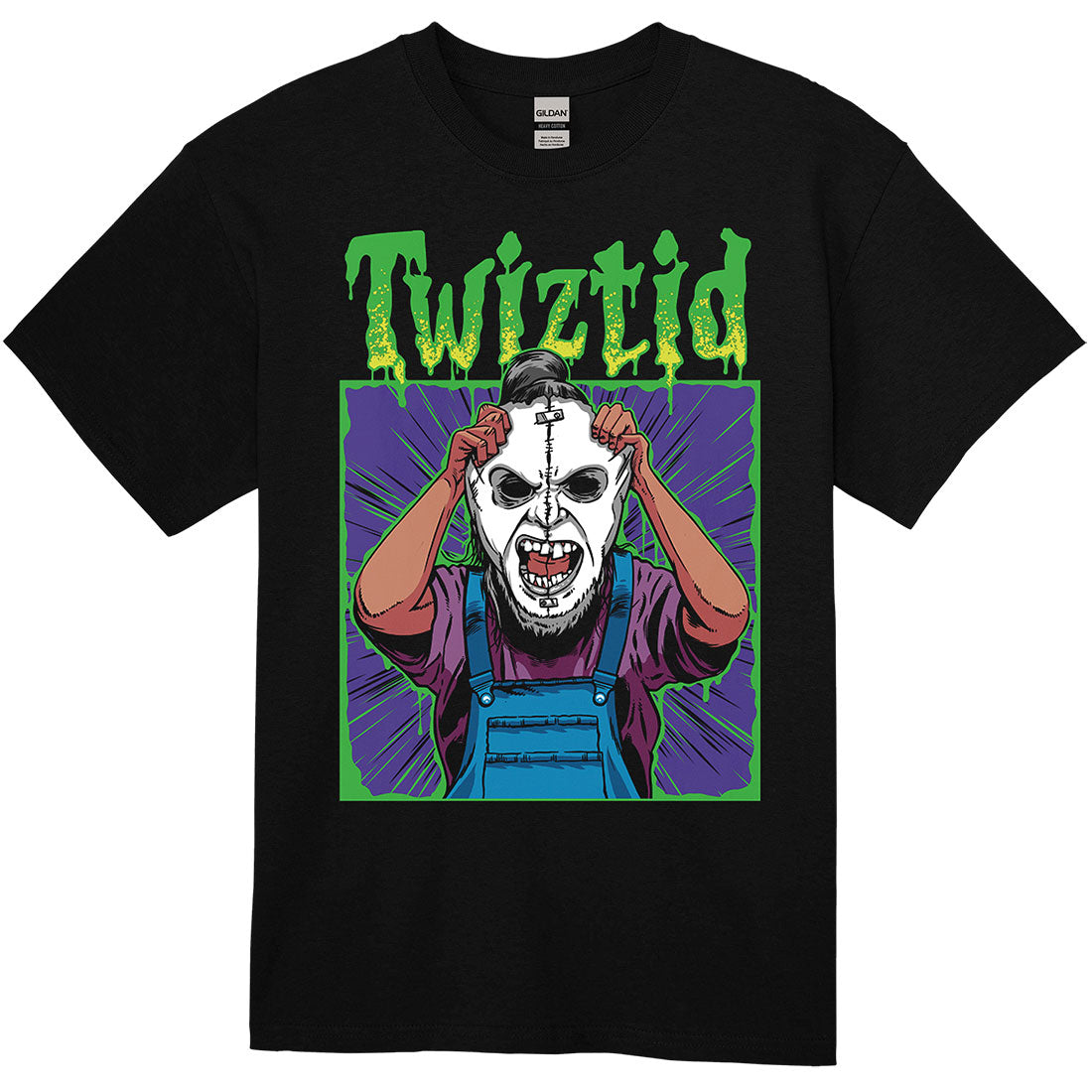 Twiztid The Haunted Mask (Rockabilia Exclusive) T-shirt Front