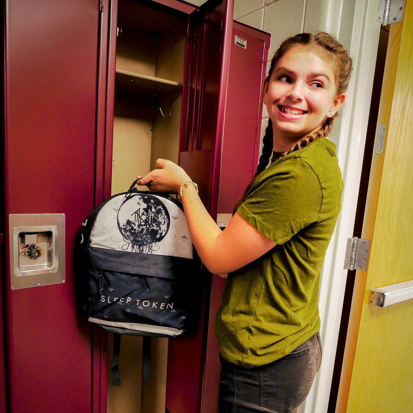 The Summoning White Daypack Backpack