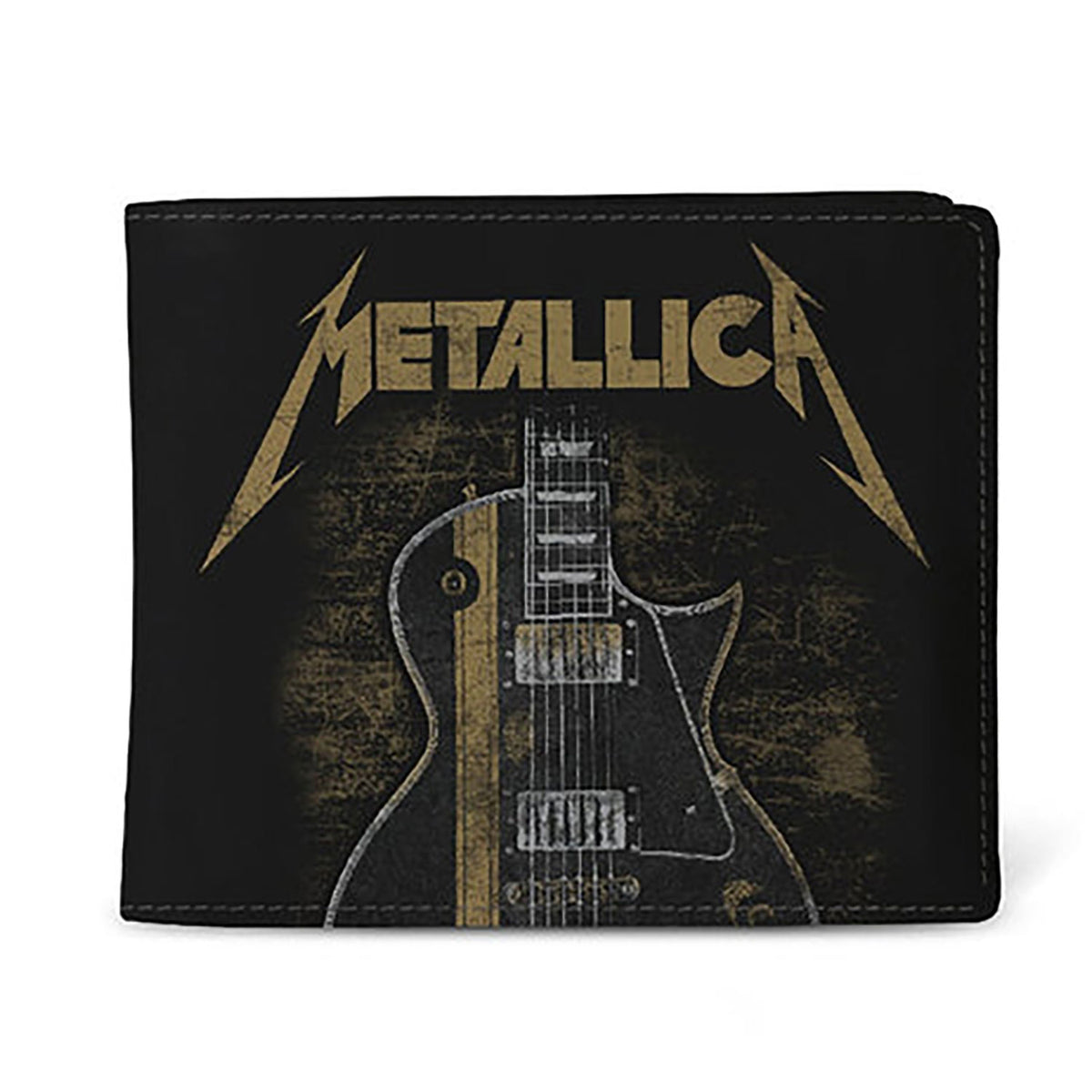 Metallica Guitar Bi-Fold Wallet Front