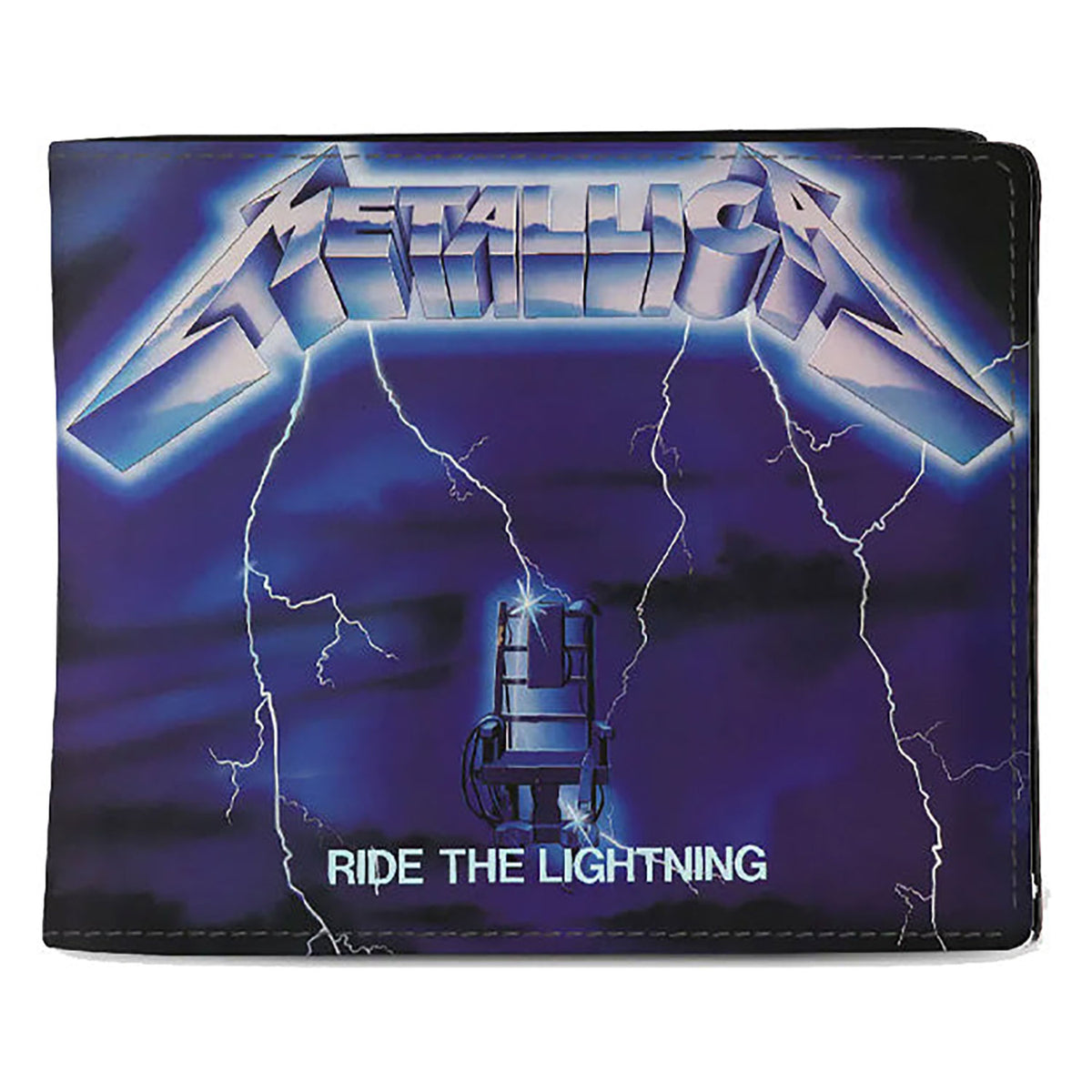 Metallica Ride The Lightning Bi-Fold Wallet Front