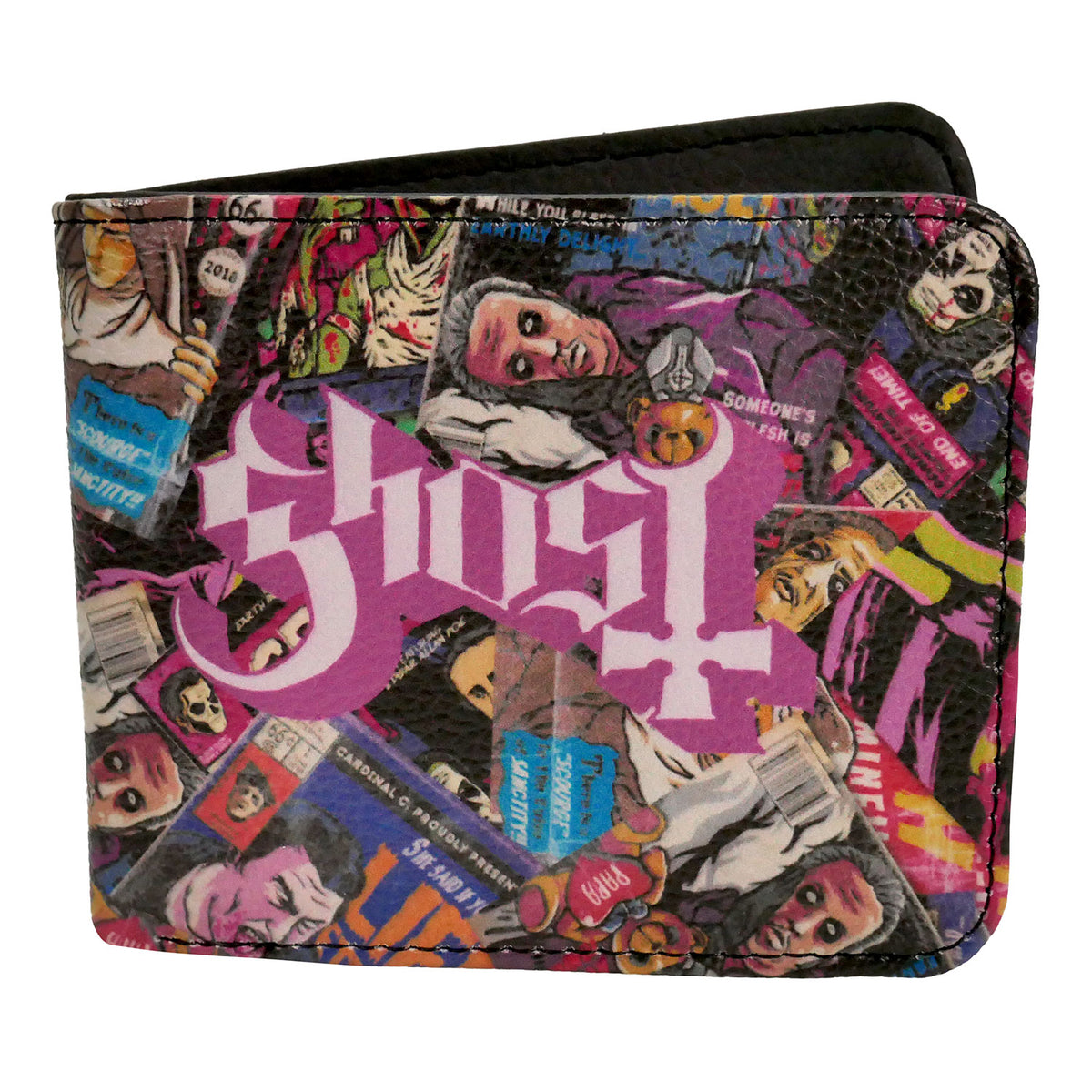 Ghost Magazines Bi-Fold Wallet Front