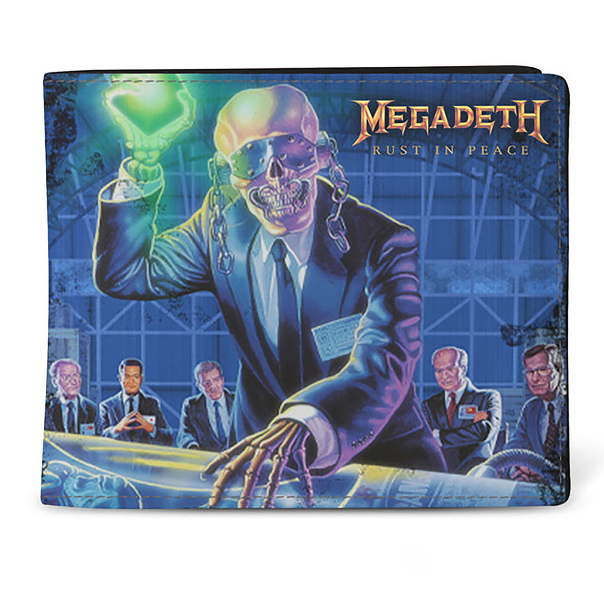 Megadeth Rust In Peace Bi-Fold Wallet Front