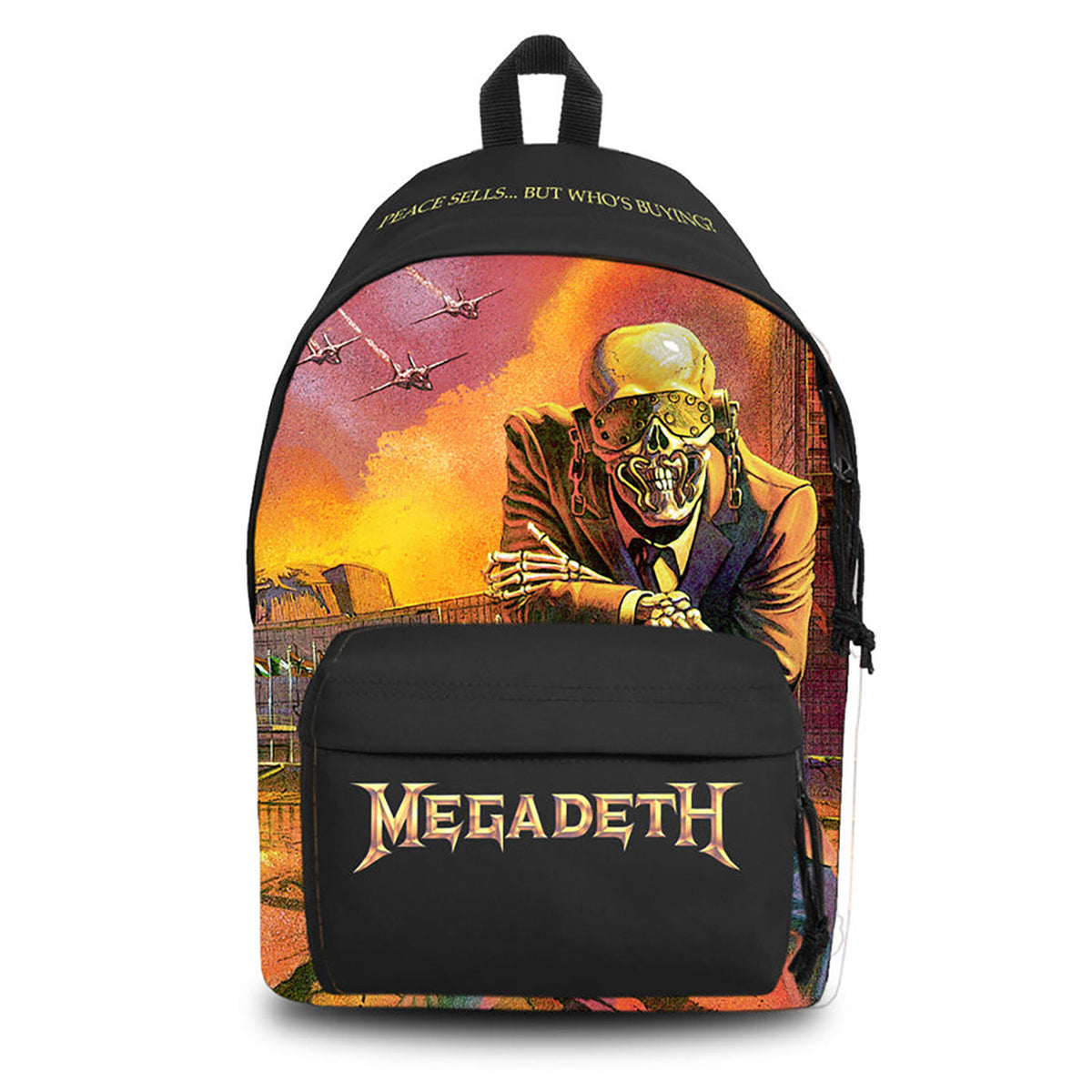 Megadeth Peace Sells Daypack Backpack Front