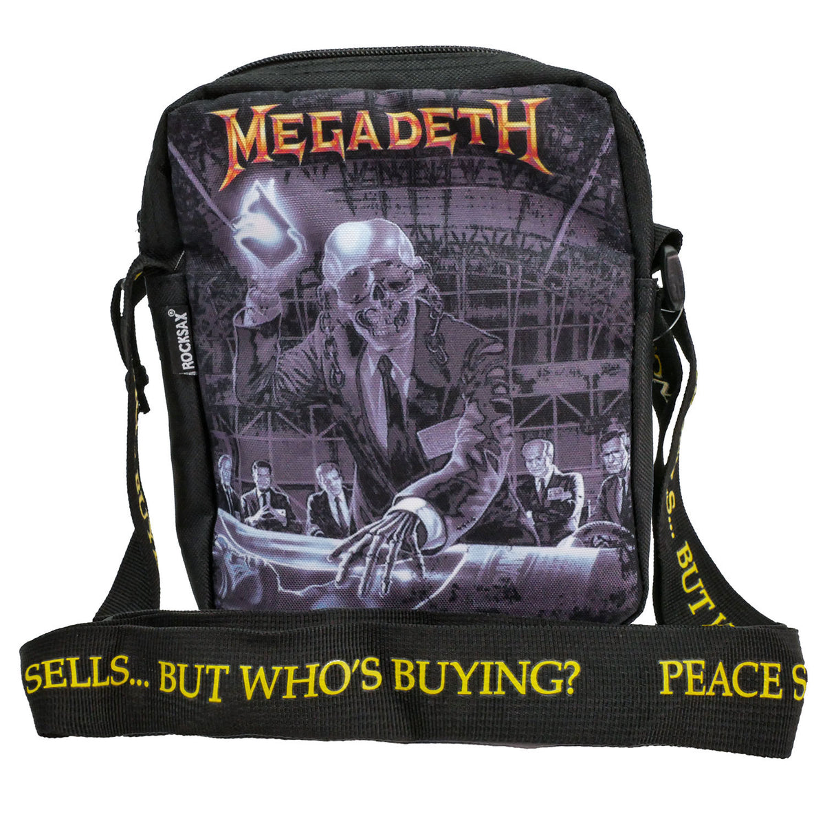 Megadeth Rust In Peace Crossbody Bag Messenger Bag Front