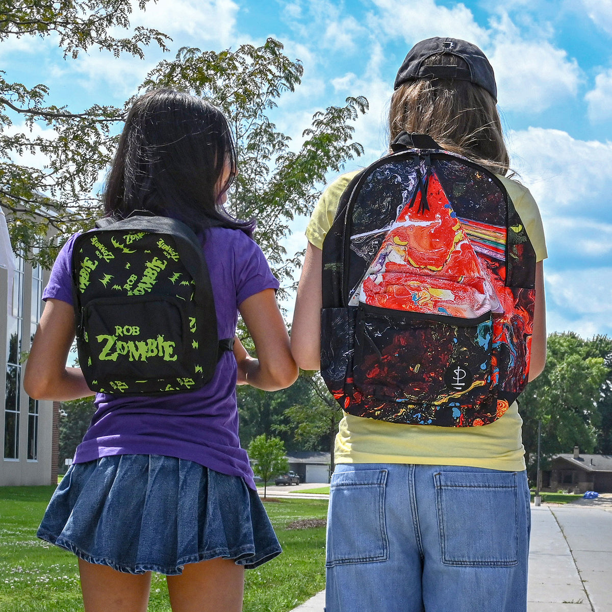 Rob Zombie Bats Mini Backpack Backpack Back