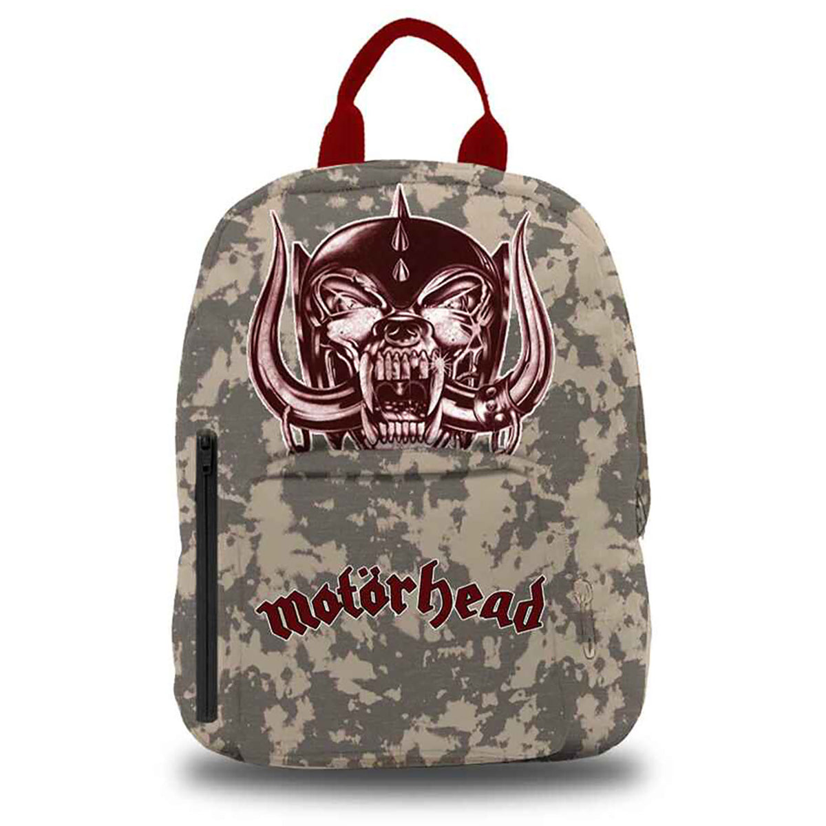 Motorhead England White Mini Backpack Backpack Front