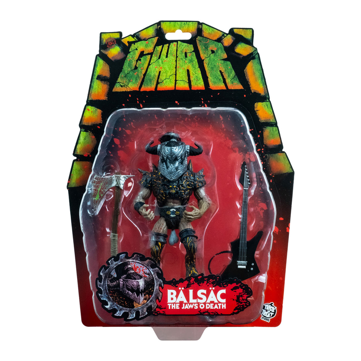 Gwar Balsac the Jaws of Death 5 Inch Figure Action Figure Front