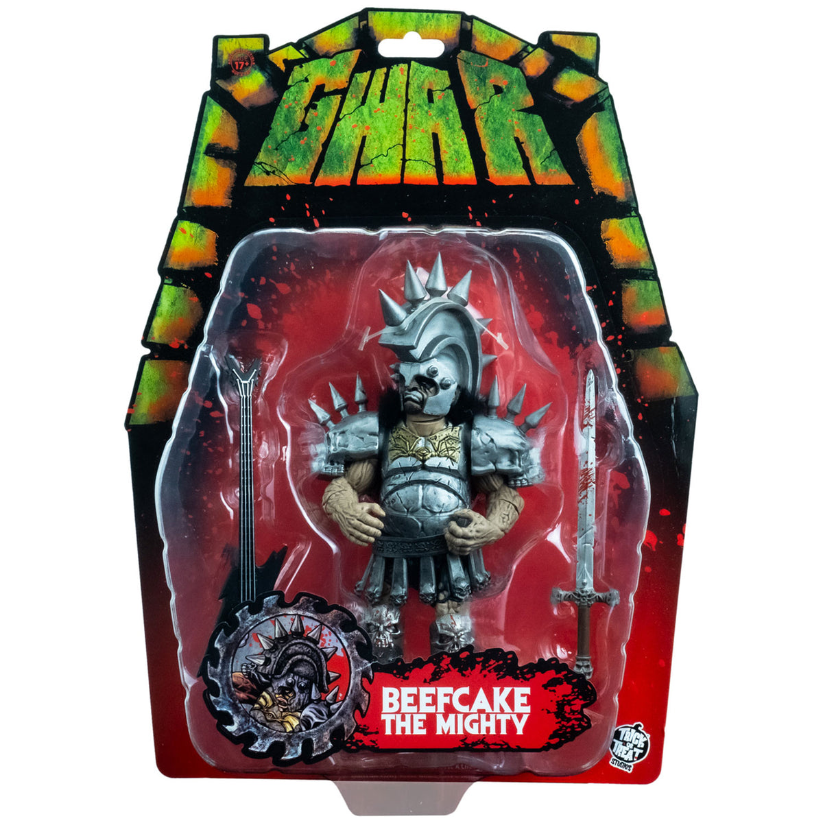 Gwar Beefcake the Mighty 5 Inch Figure Action Figure Front