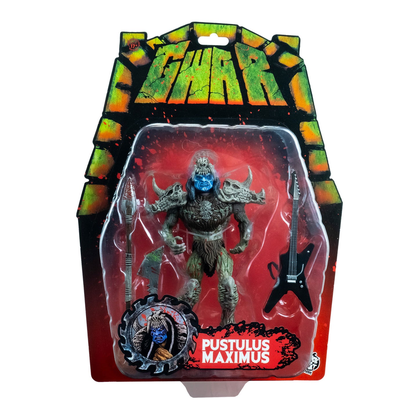 Gwar Pustulus Maximus 5 Inch Figure Action Figure Front