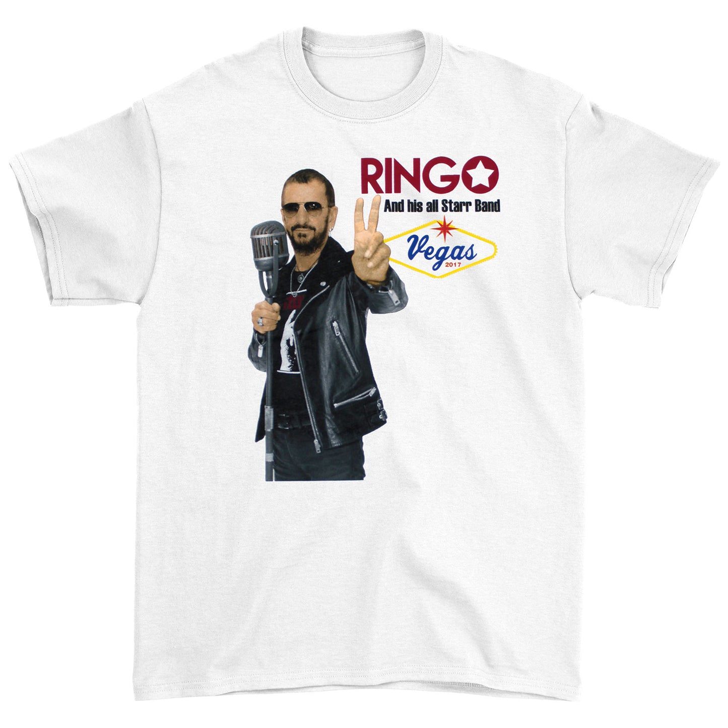 Ringo Starr Ringo And his all Starr Band Vegas 2017 T-shirt Front