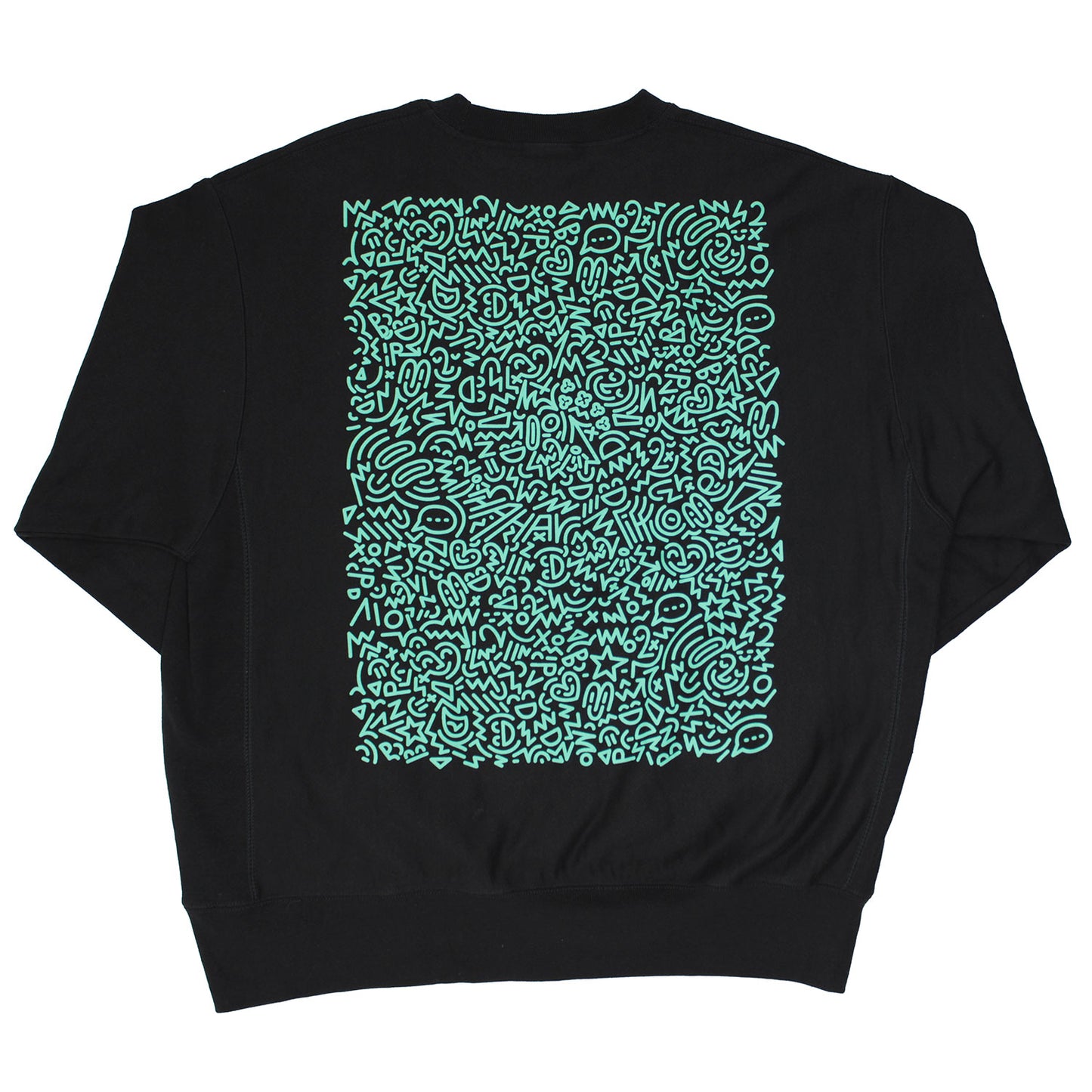 Amp (DJ Radio Shows App) Logo Sweatshirt Back