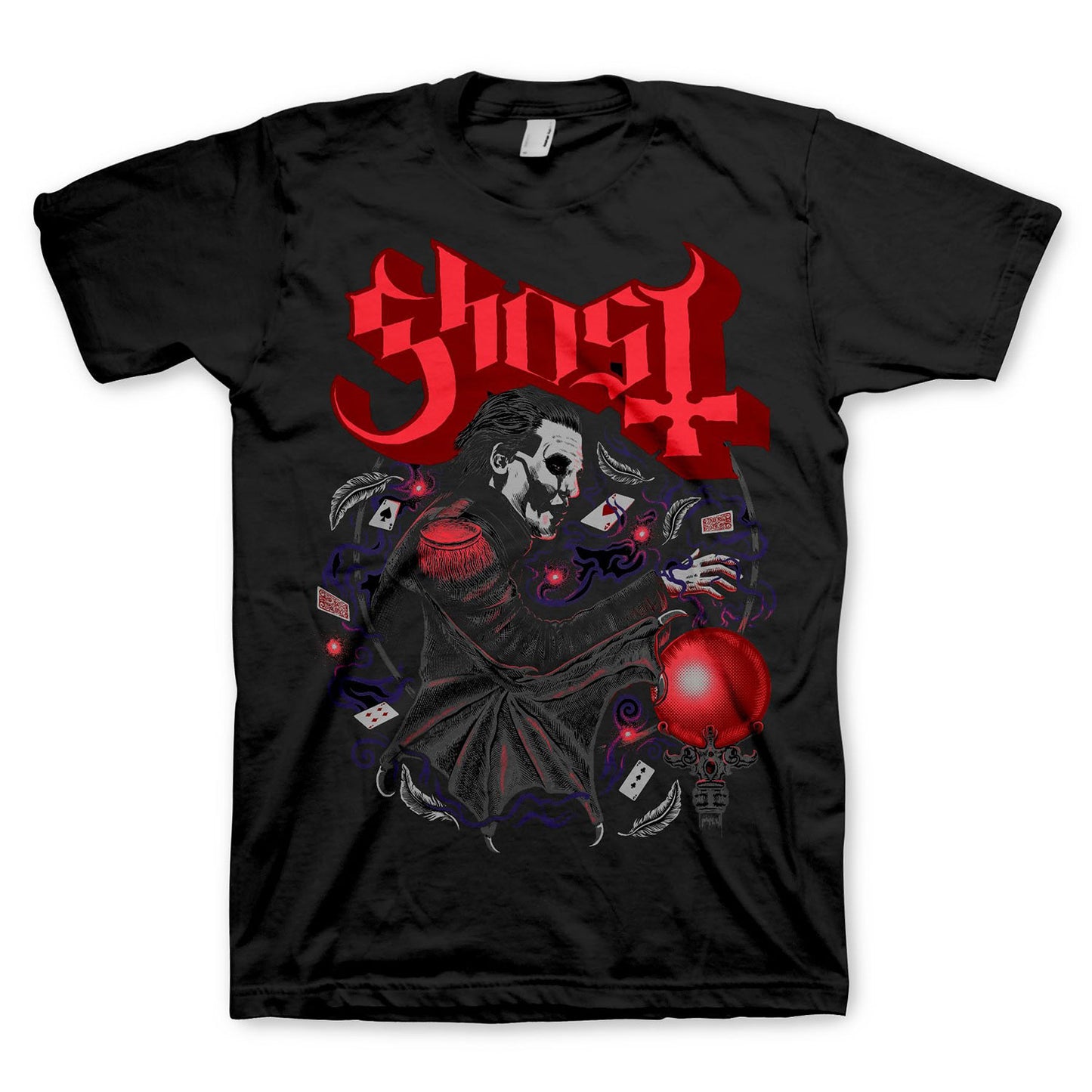 Ghost Crystal Ball T-shirt Front
