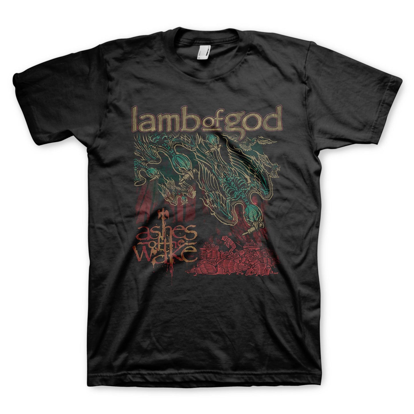 Lamb Of God Ashes of the Wake T-shirt Front