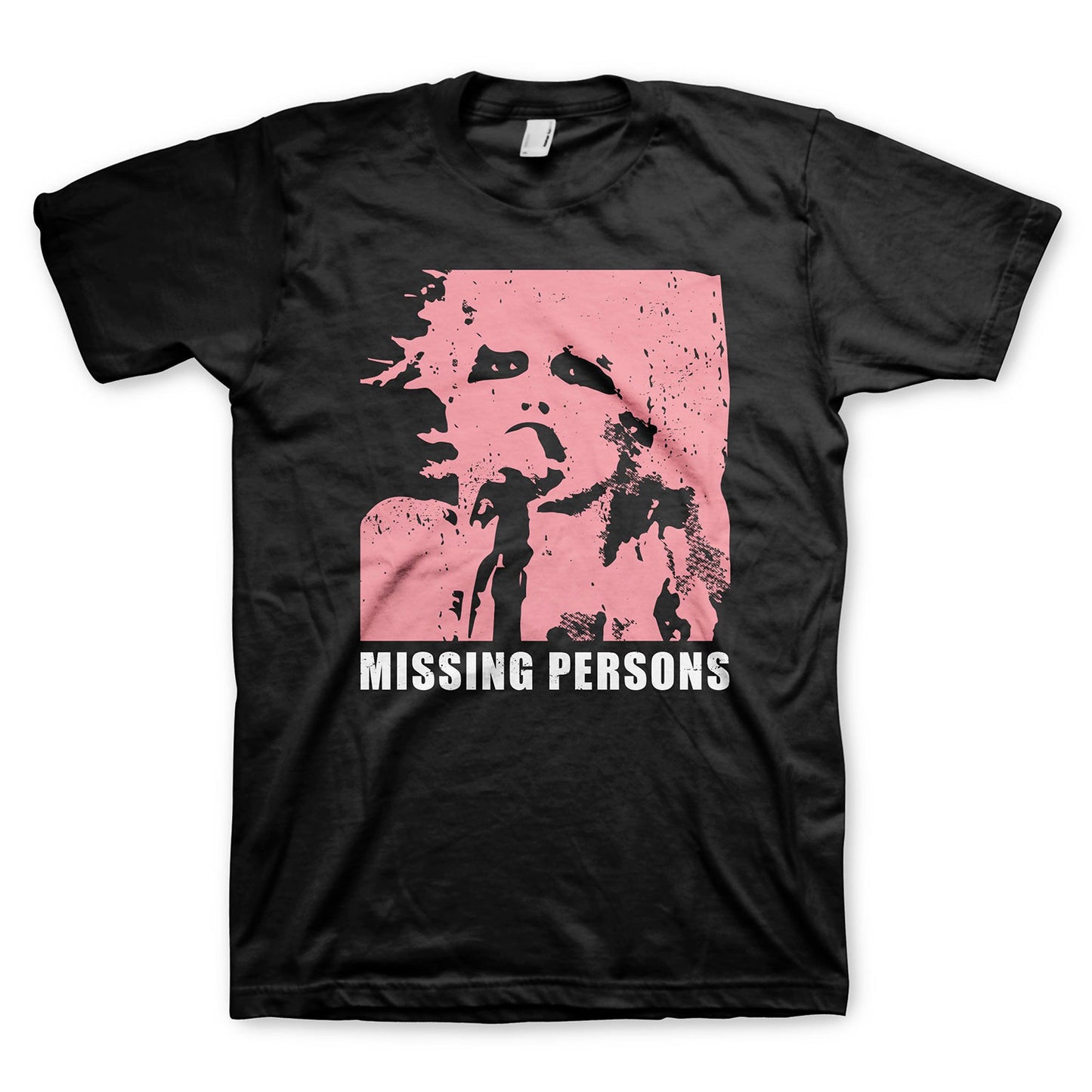 Missing Persons Dale Pink T-shirt Front