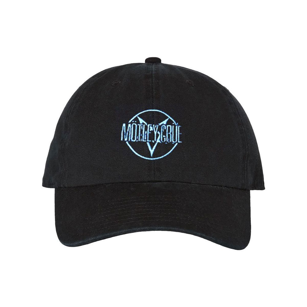Motley Crue Pentagram Dad Hat Baseball Cap Front