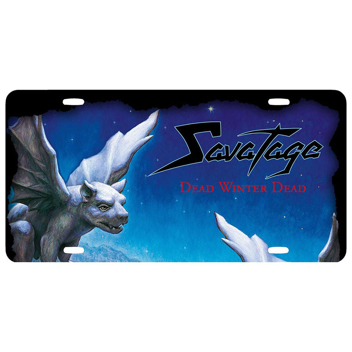 Savatage Dead Winter Dead License Plate License Plate Frame Front
