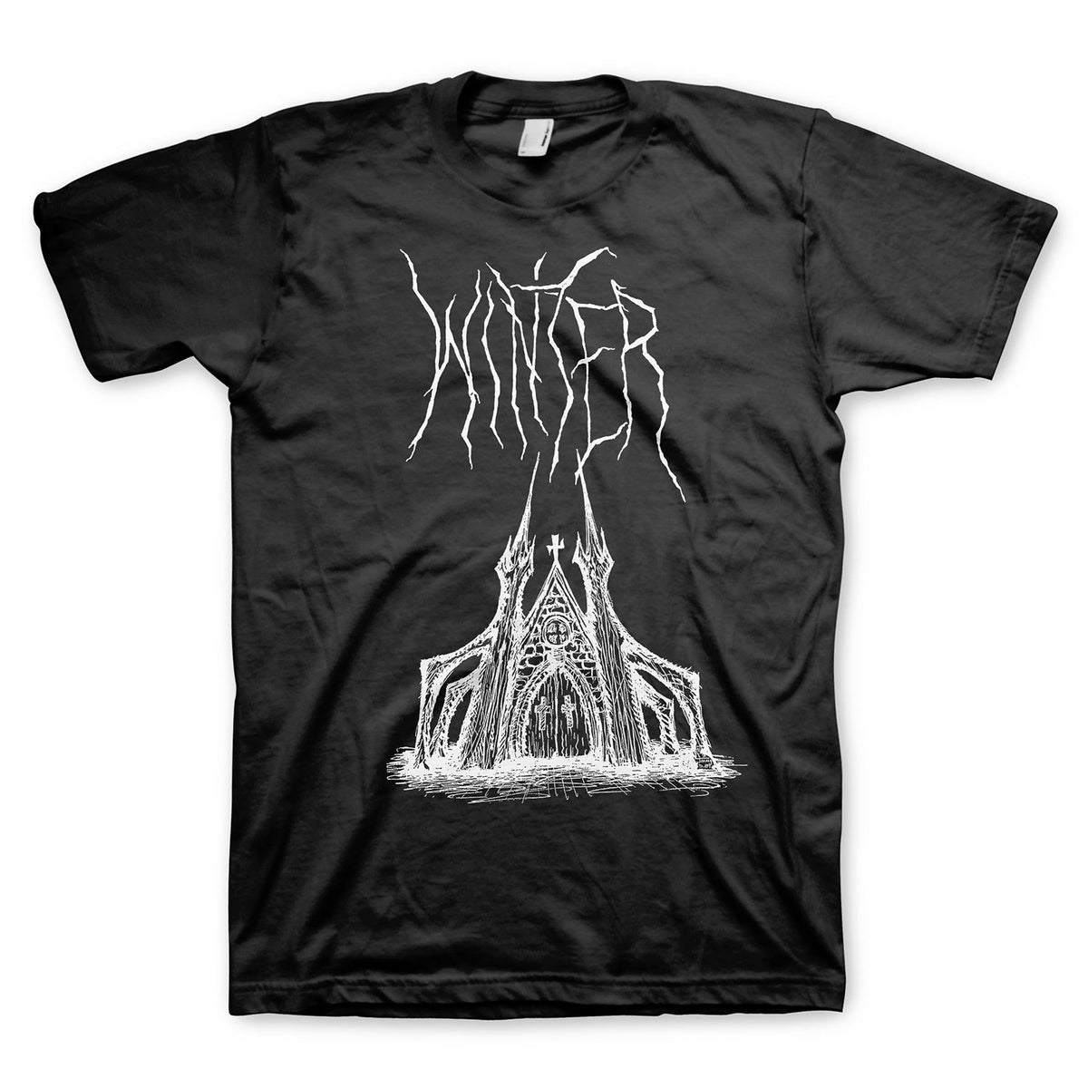 Winter Church T-shirt Front