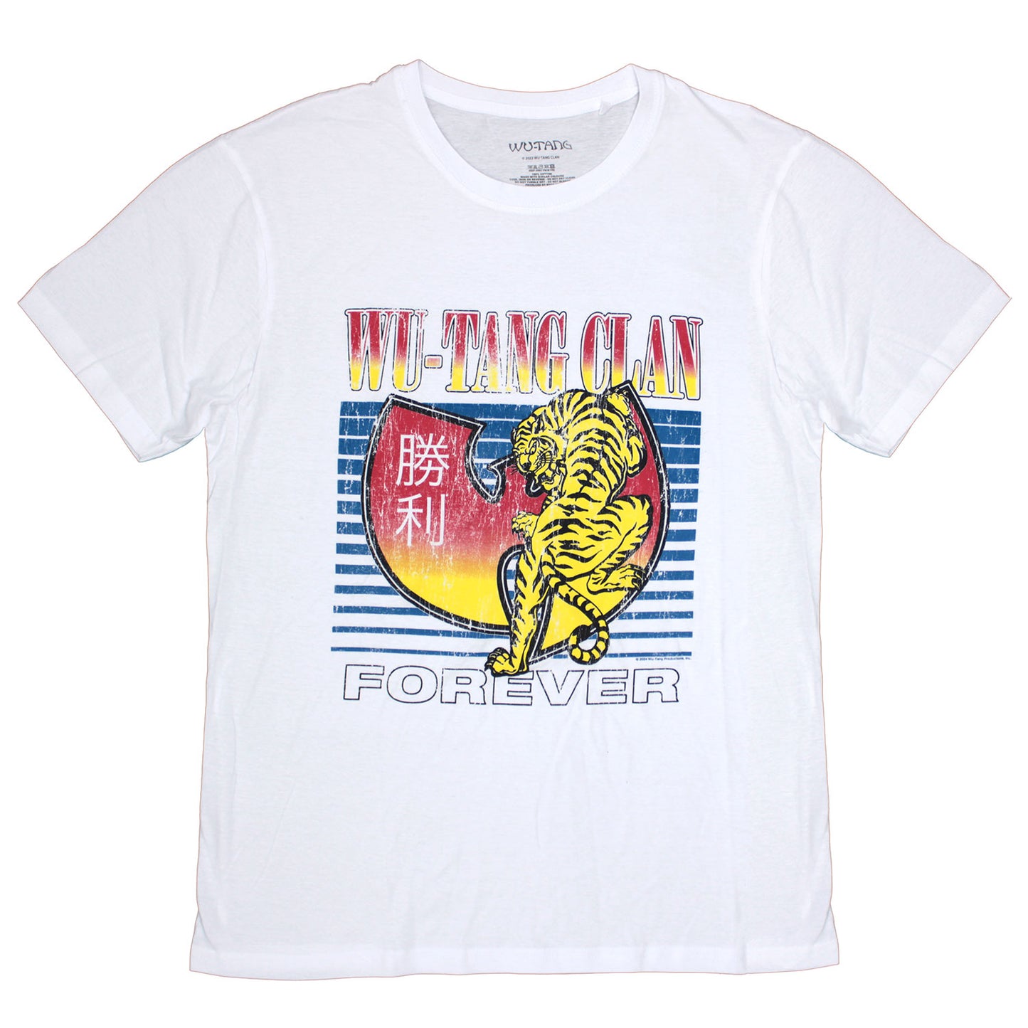Wu Tang Clan Tiger Slim Fit T-shirt Front