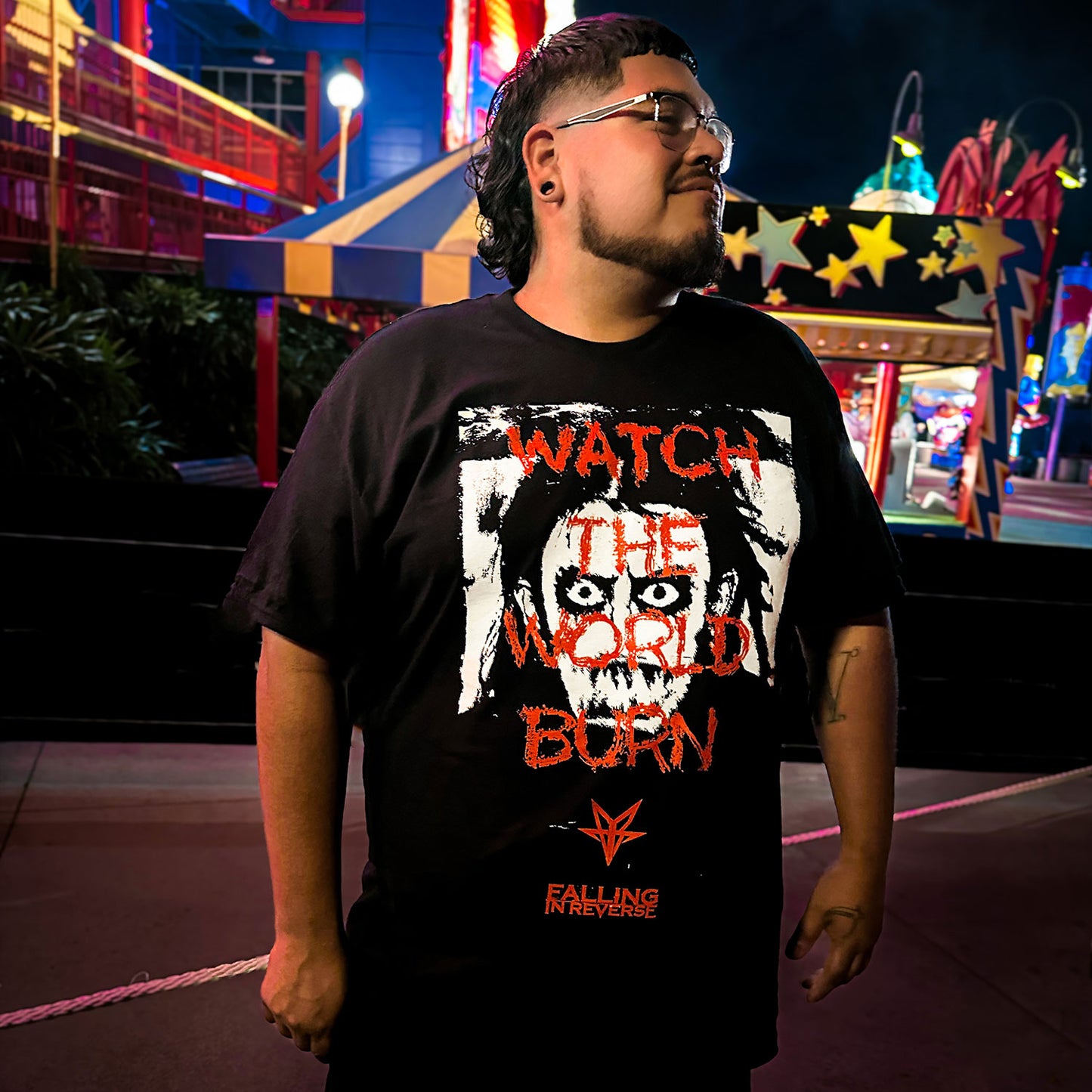 Watch The World Burn Horror Ronnie (Rockabilia Exclusive) T-shirt