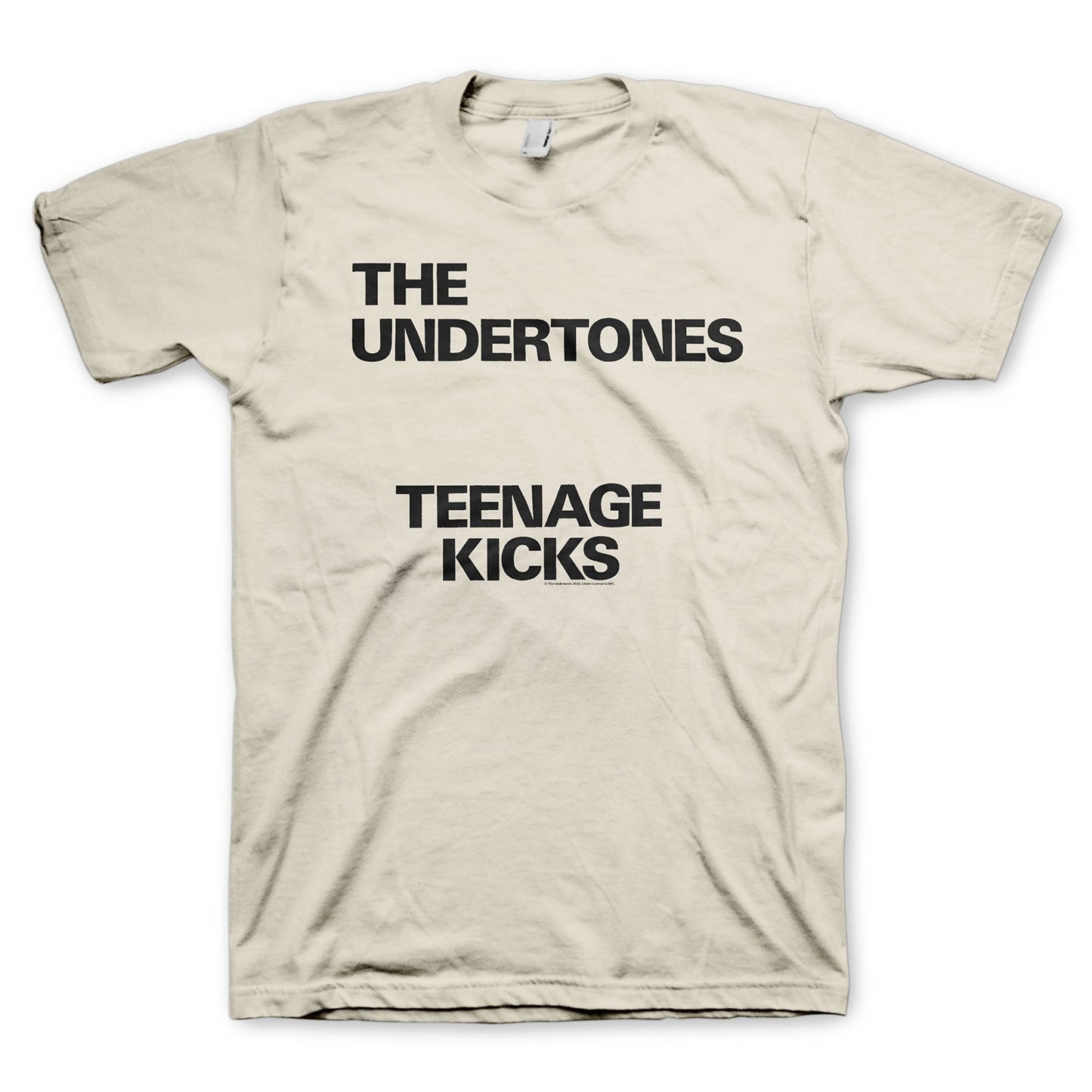 Undertones Teenage Kicks T-shirt Front