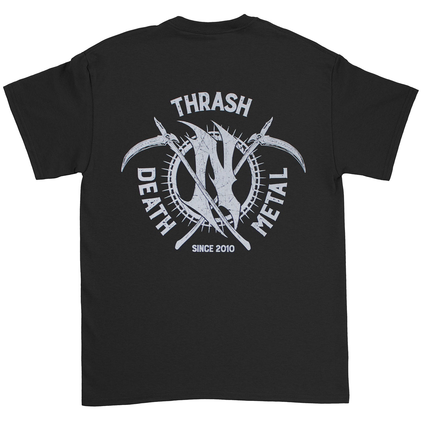 Nervosa Skull Chaos T-shirt Back