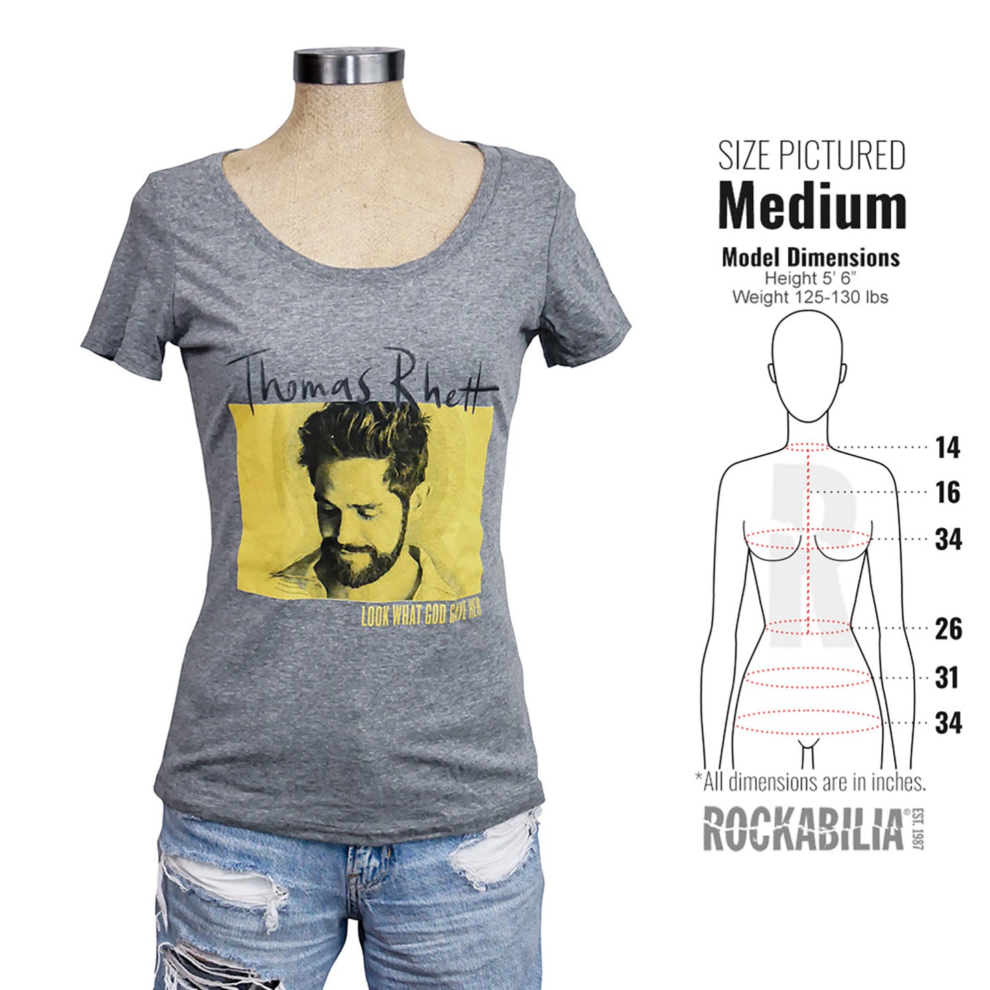 Look What God Gave Her Junior Top