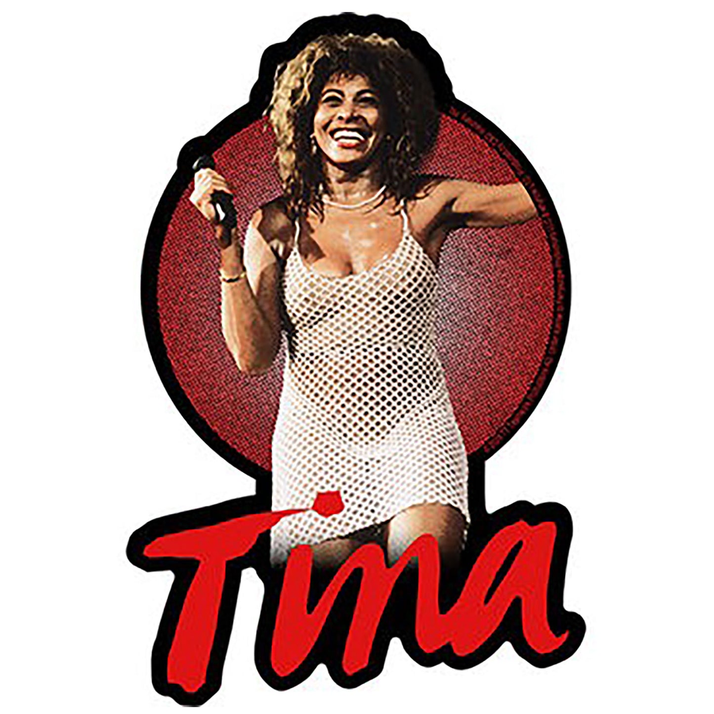 Tina Turner Live Performance Sticker Front