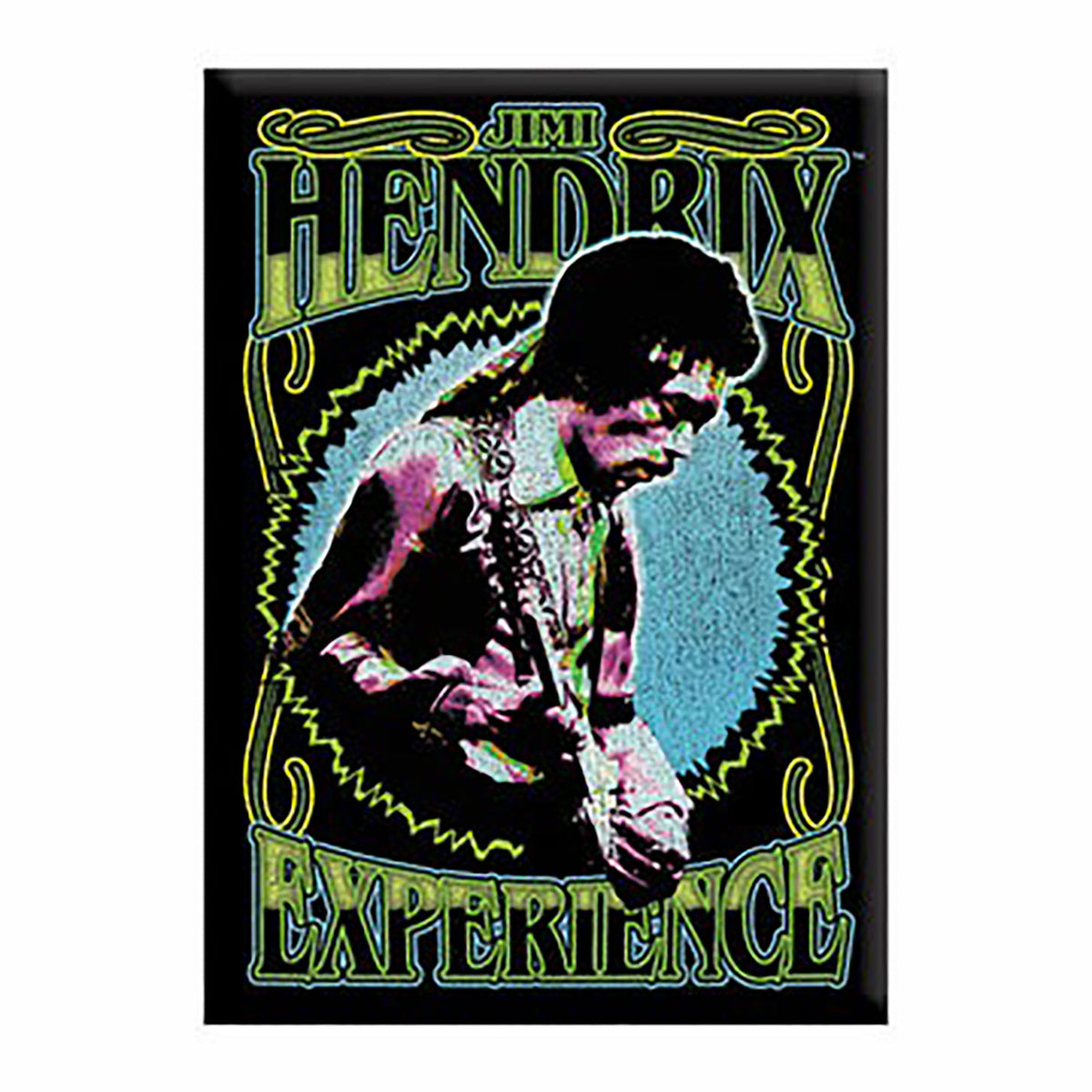 Jimi Hendrix Winterland Magnet Front