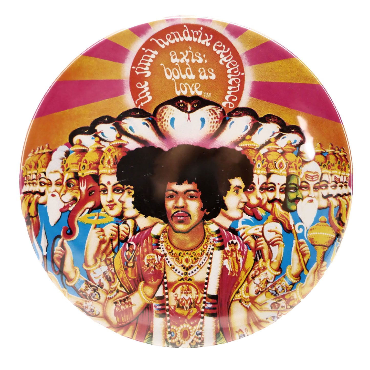 Jimi Hendrix Bold As Love Magnet Front