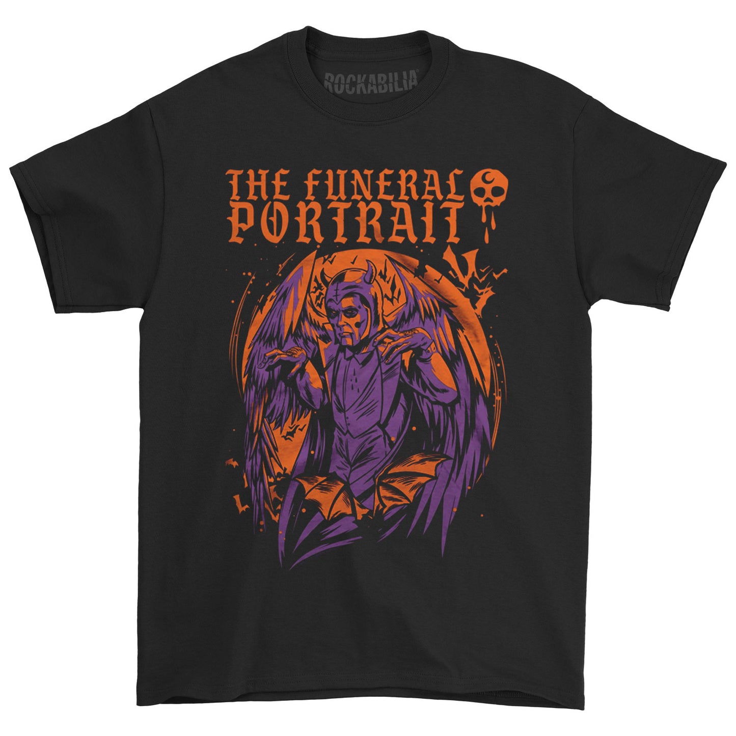 Funeral Portrait The Bat (Rockabilia Exclusive) T-shirt Front